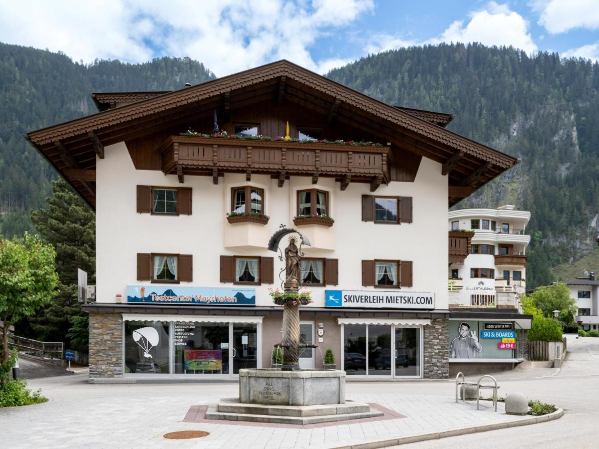 Apartmán Haus Eberharter Mayrhofen Exteriér fotografie